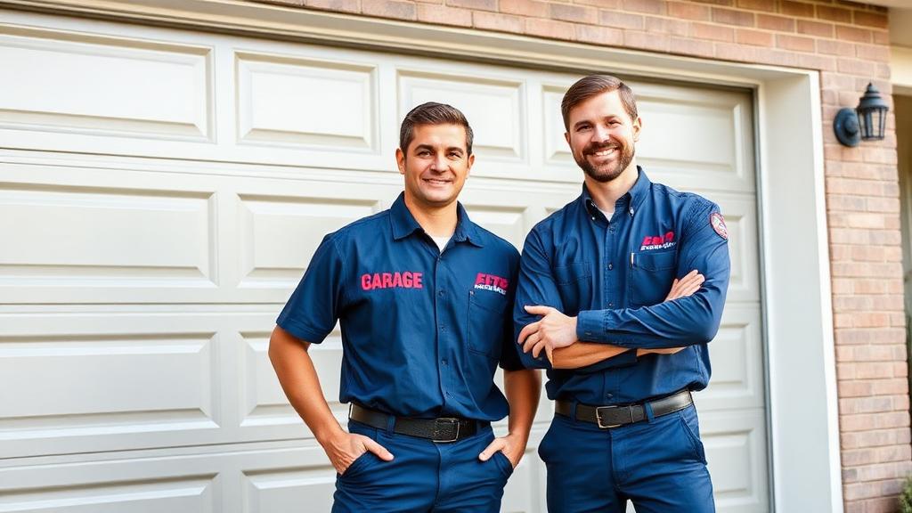 Garage Door Manchaca professional technicians ready to serve customers in Central Texas